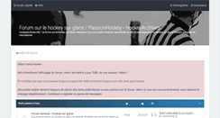 Desktop Screenshot of forum.passionhockey.com